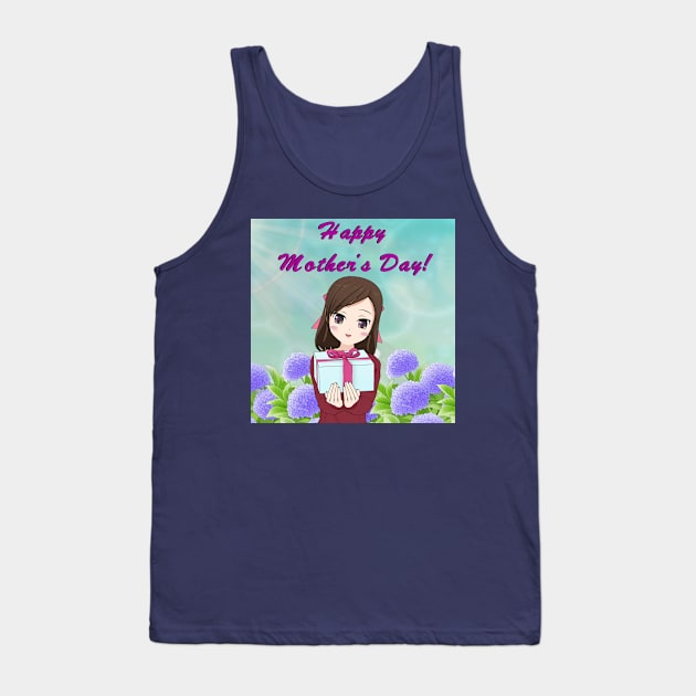 Mother's Day Present Tank Top by Alkimya